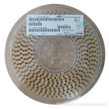 Tantalum Capacitor, TAJE107K025RNJ, 100uf, 25V, 10% 2917, E-case
